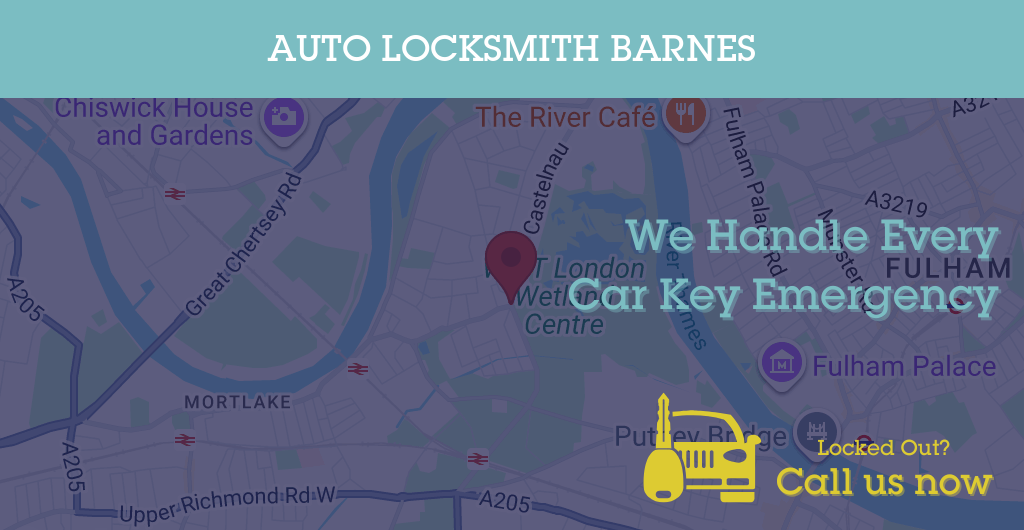 Auto Locksmith Services in Barnes - SW postcode