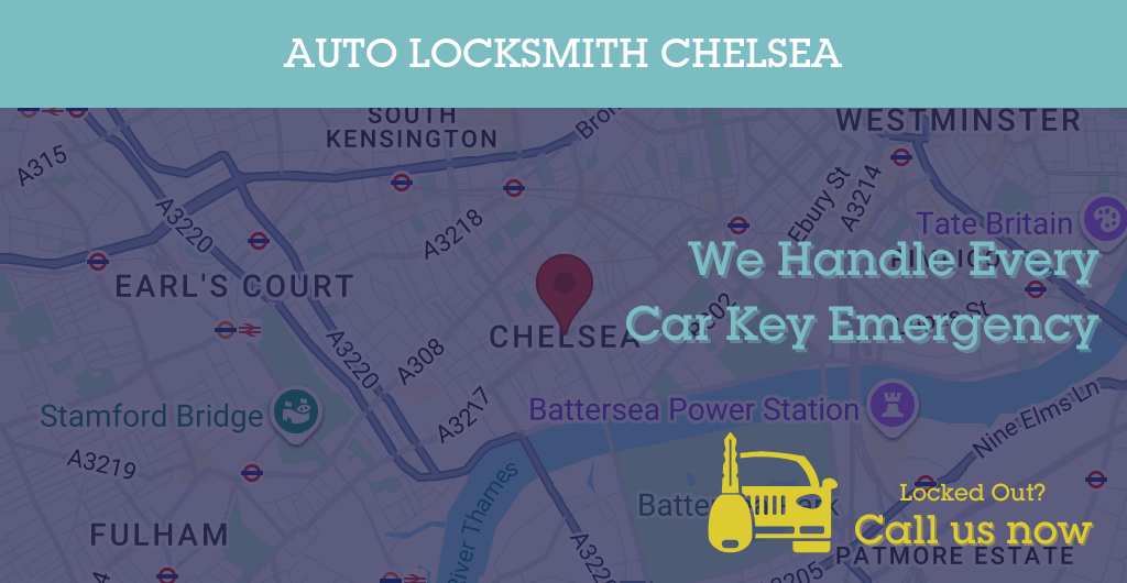 Auto Locksmith Services in Chelsea - SW postcode