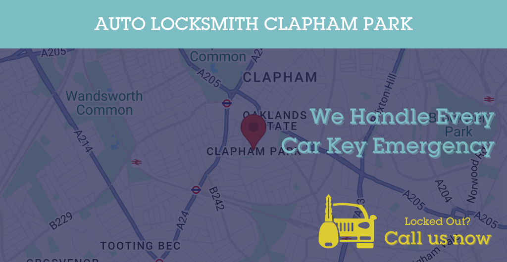 Auto Locksmith Services in Clapham Park - SW postcode