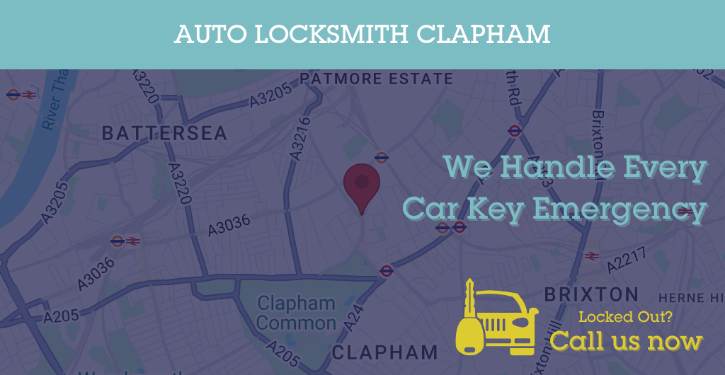 Auto Locksmith Services in Clapham - SW postcode
