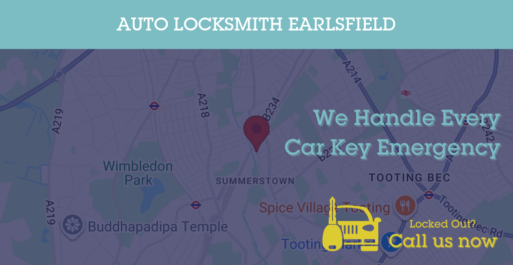 Auto Locksmith Services in Earlsfield - SW postcode