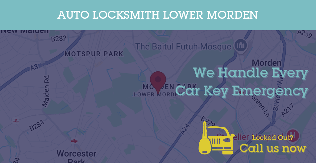 Auto Locksmith Services in Lower Morden - SW postcode