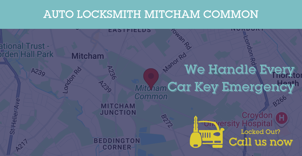 Auto Locksmith Services in Mitcham Common - SW postcode