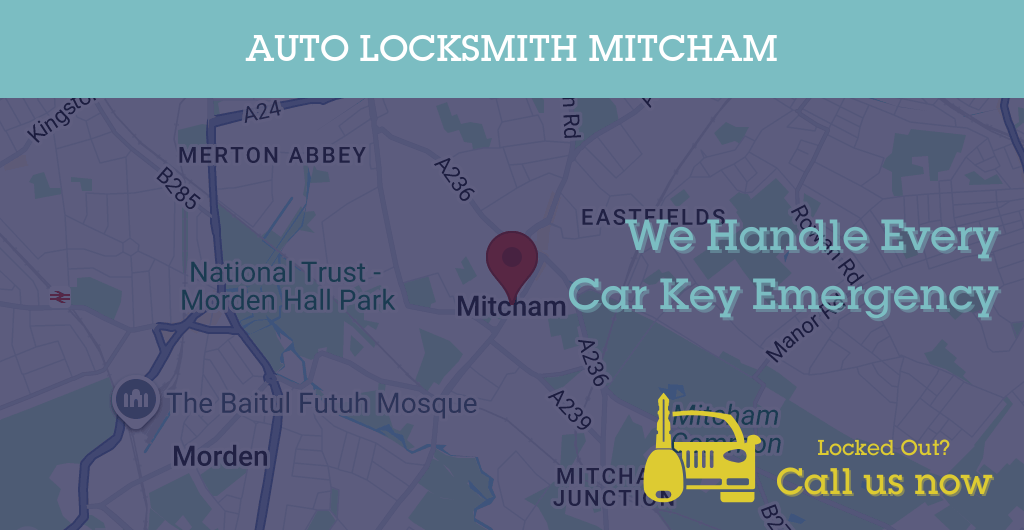 Auto Locksmith Services in Mitcham - SW postcode