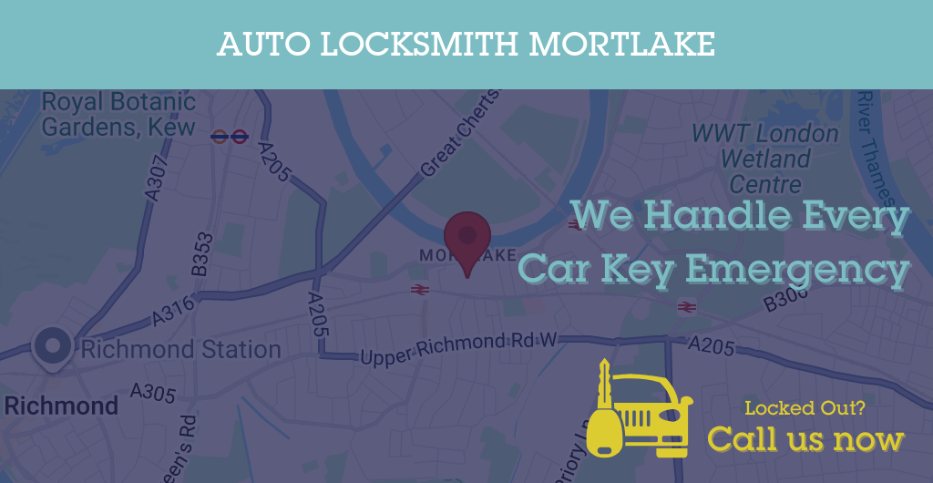 Auto Locksmith Services in Mortlake - SW postcode