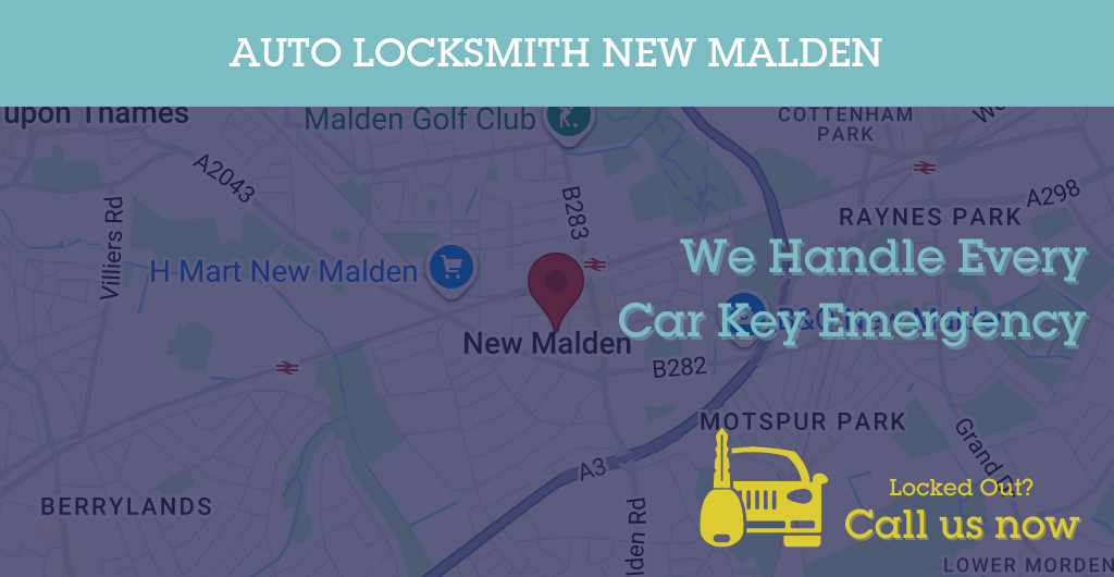 Auto Locksmith Services in New Malden - SW postcode