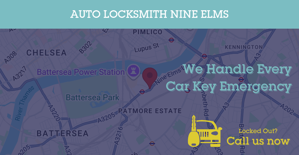 Auto Locksmith Services in Nine Elms - SW postcode
