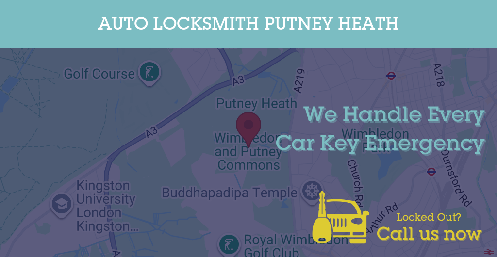 Auto Locksmith Services in Putney Heath - SW postcode