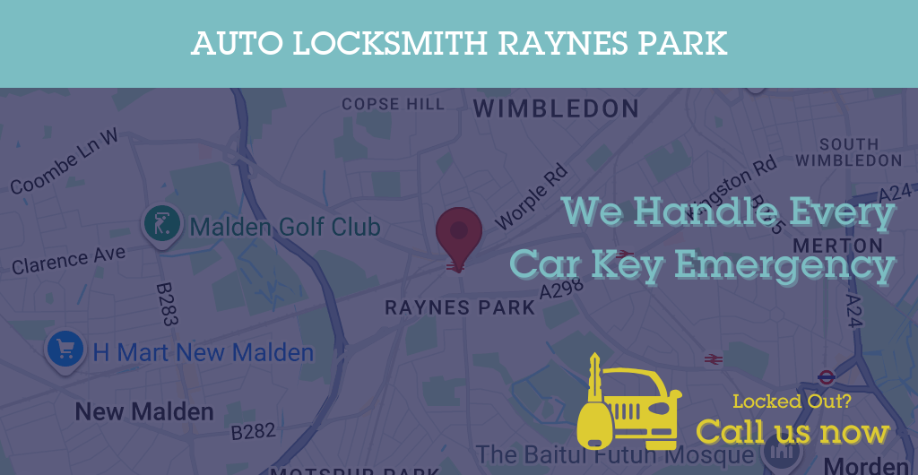 Auto Locksmith Services in Raynes Park - SW postcode