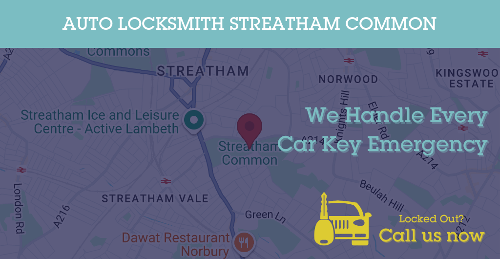 Auto Locksmith Services in Streatham Common - SW postcode