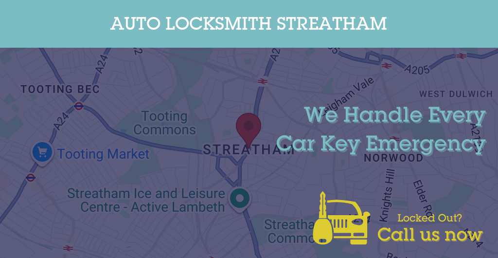 Auto Locksmith Services in Streatham - SW postcode