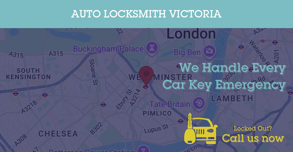Auto Locksmith Services in Victoria - SW postcode
