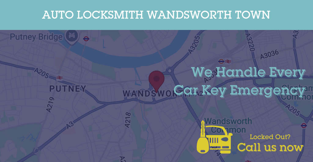 Auto Locksmith Services in Wandsworth Town - SW postcode