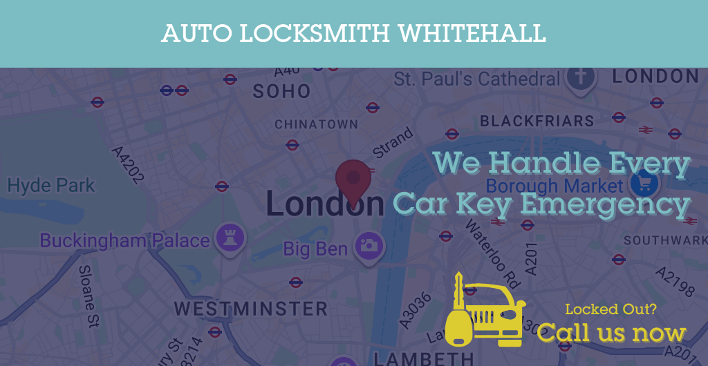 Auto Locksmith Services in Whitehall - SW postcode